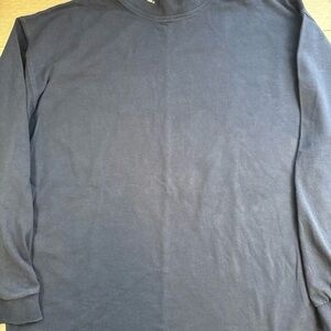 VTG 90s Nike T Shirt Mens Size Medium Heavy Long Sleeve Crew Neck Blue PennState